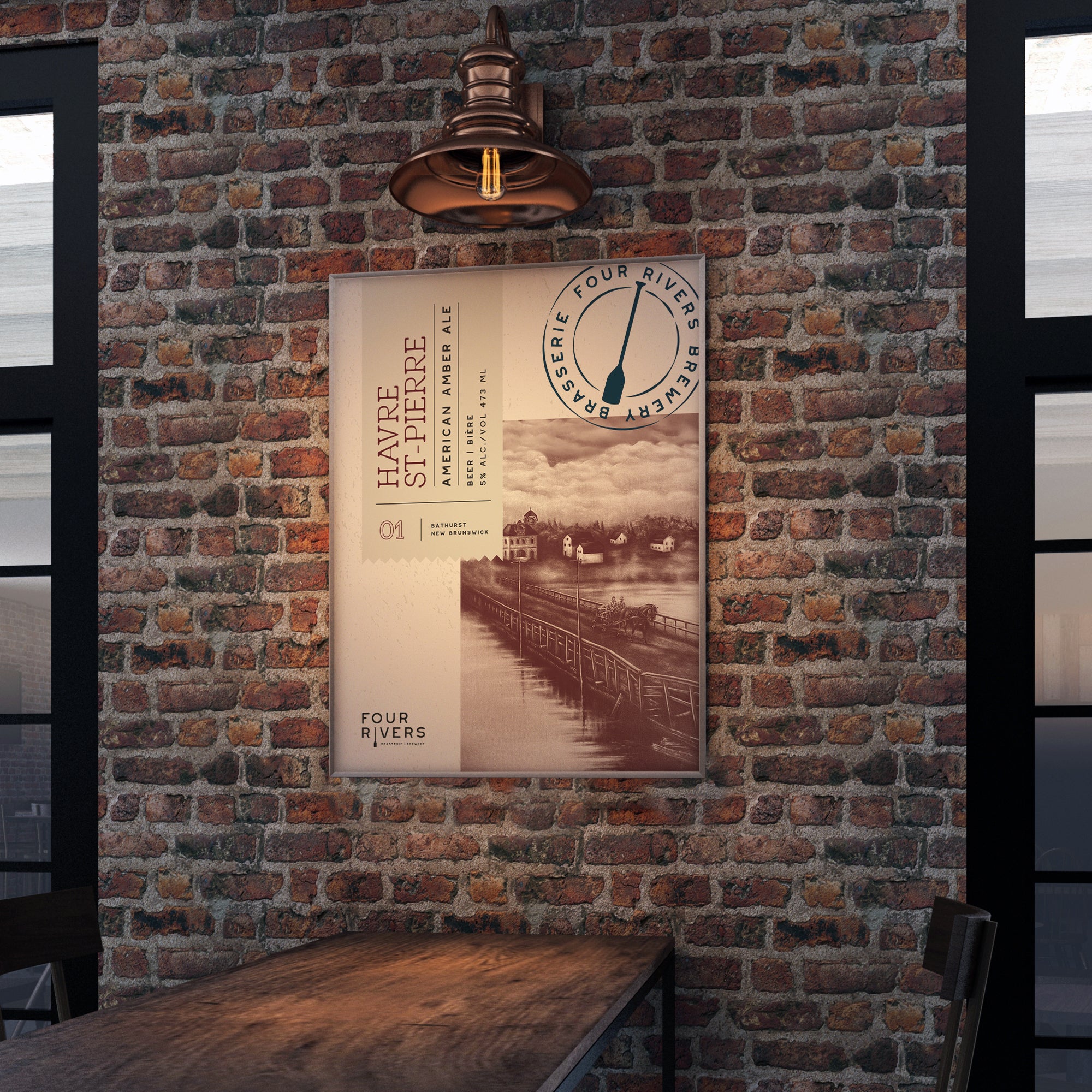 Havre St-Pierre Poster
